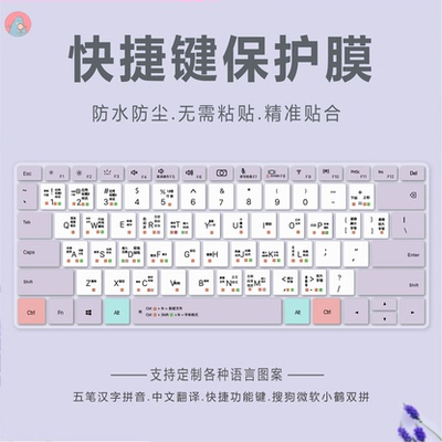 适用苹果MacBookPro 13.3寸A1706 A1989 A2159笔记本电脑键盘贴膜