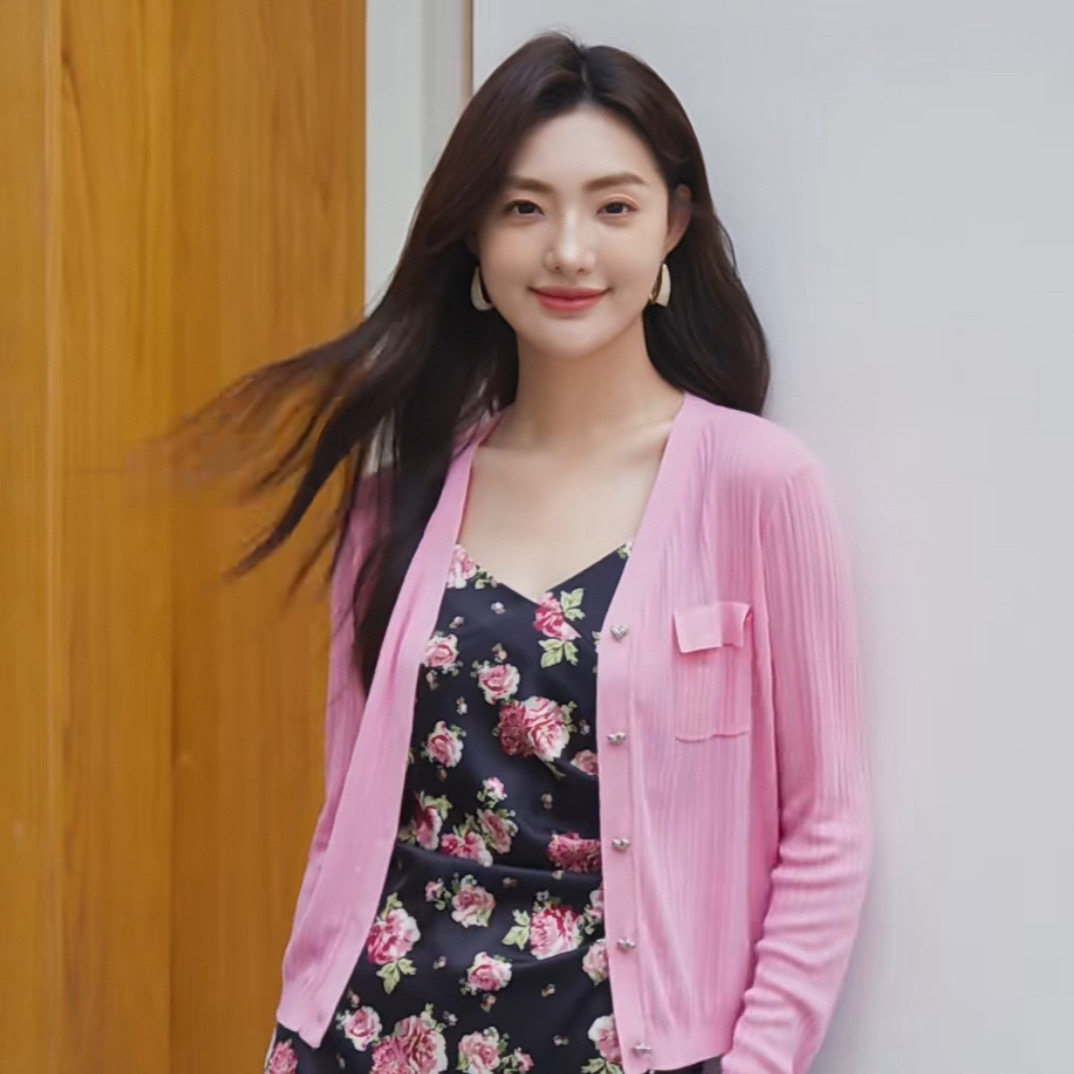 年货节尤西子2026春女装时尚气质通勤百搭休闲针织天丝开衫外套