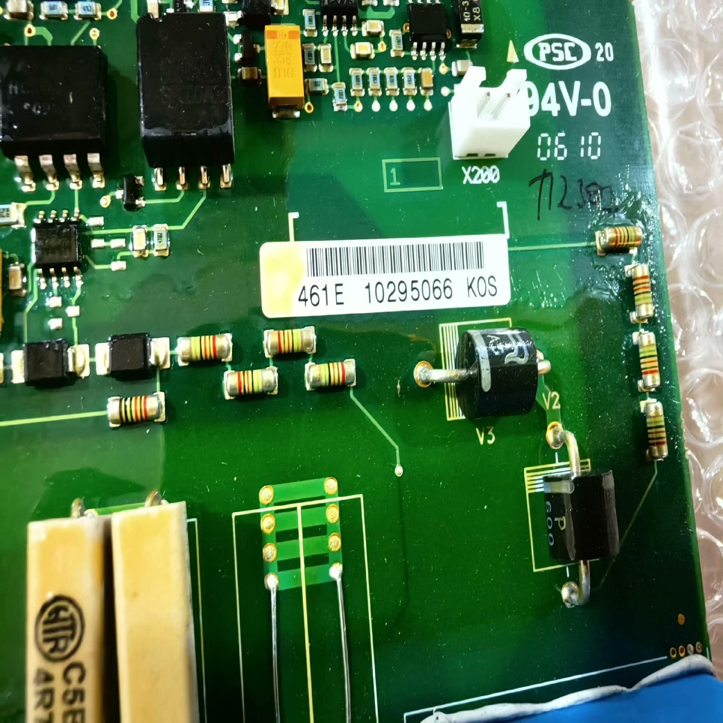 伟肯变频器整流板 可控硅触发板461E 新机拆下{天意设备}