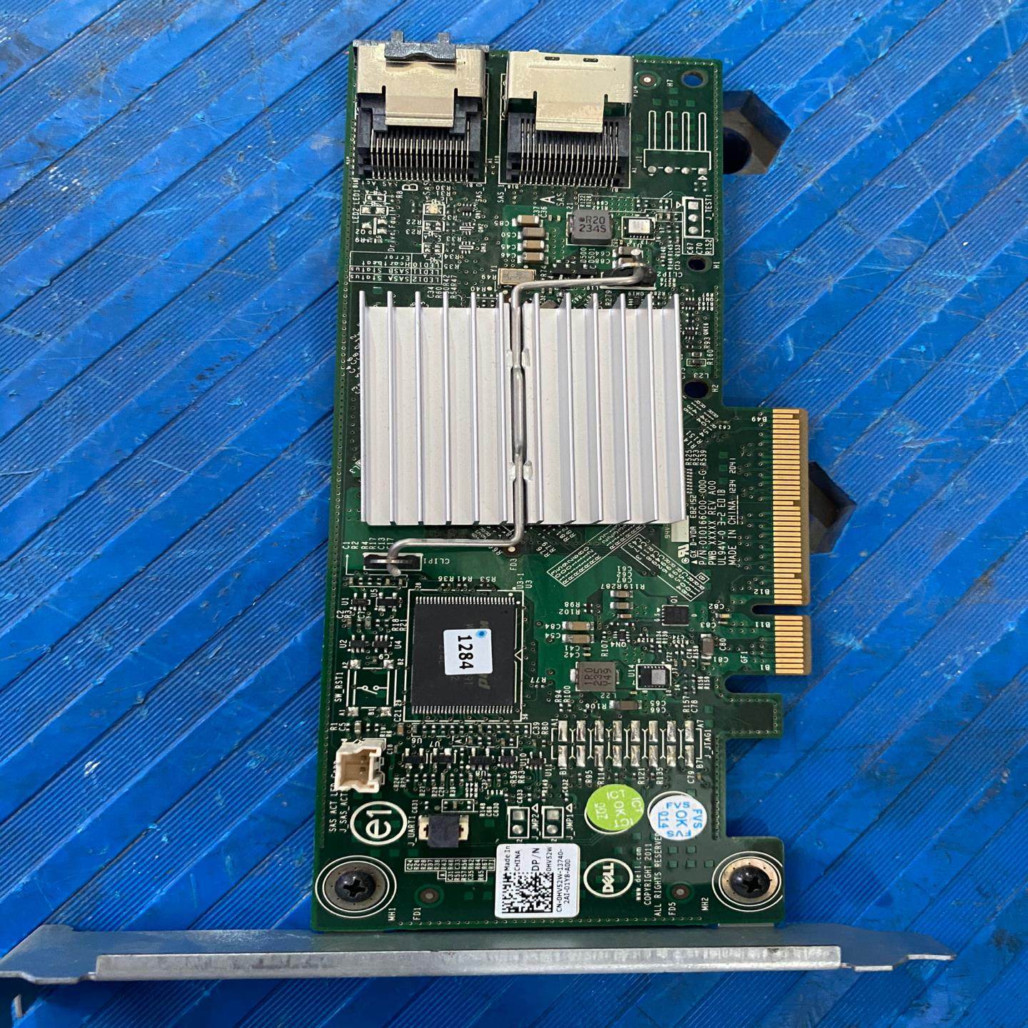 DELL H310阵列卡 6GB 通道卡 RAID5 SAT{天意设备}