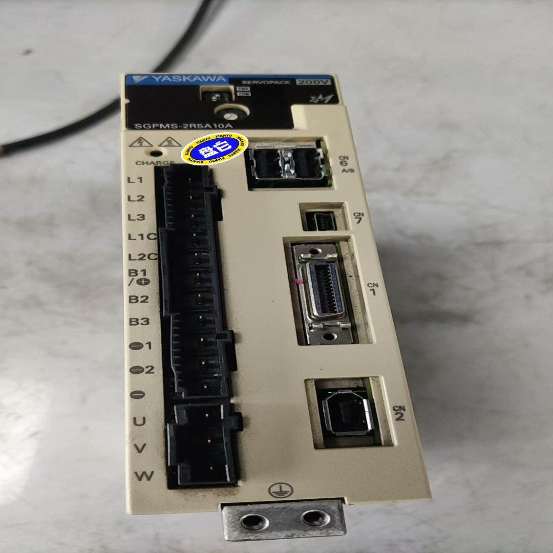 安川伺服驱动器SGPMS-2R5A10A实物拍摄成色如图{天意设备}
