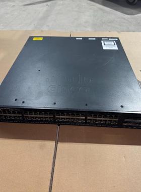 Cisco WS-C3650-48PS-L 48口全千兆三层{天意设备}