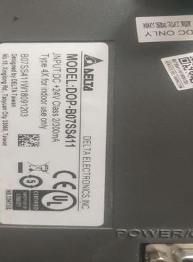 台达人机界面DOP-B07SS411触摸屏测试包好D0P-B{天意设备}