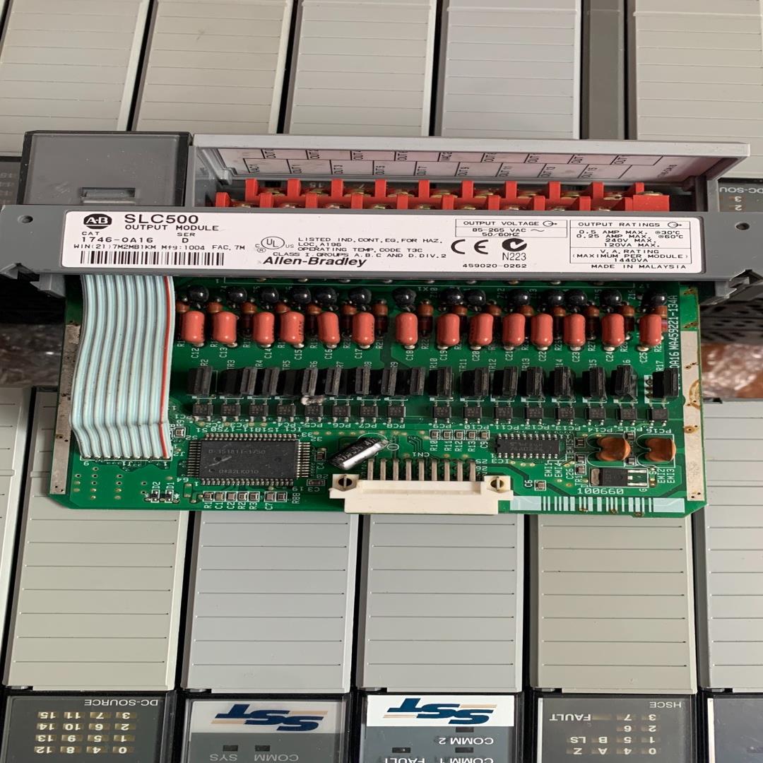 AB SLC500 1746-OA16   D实物拍摄  成{天意设备}