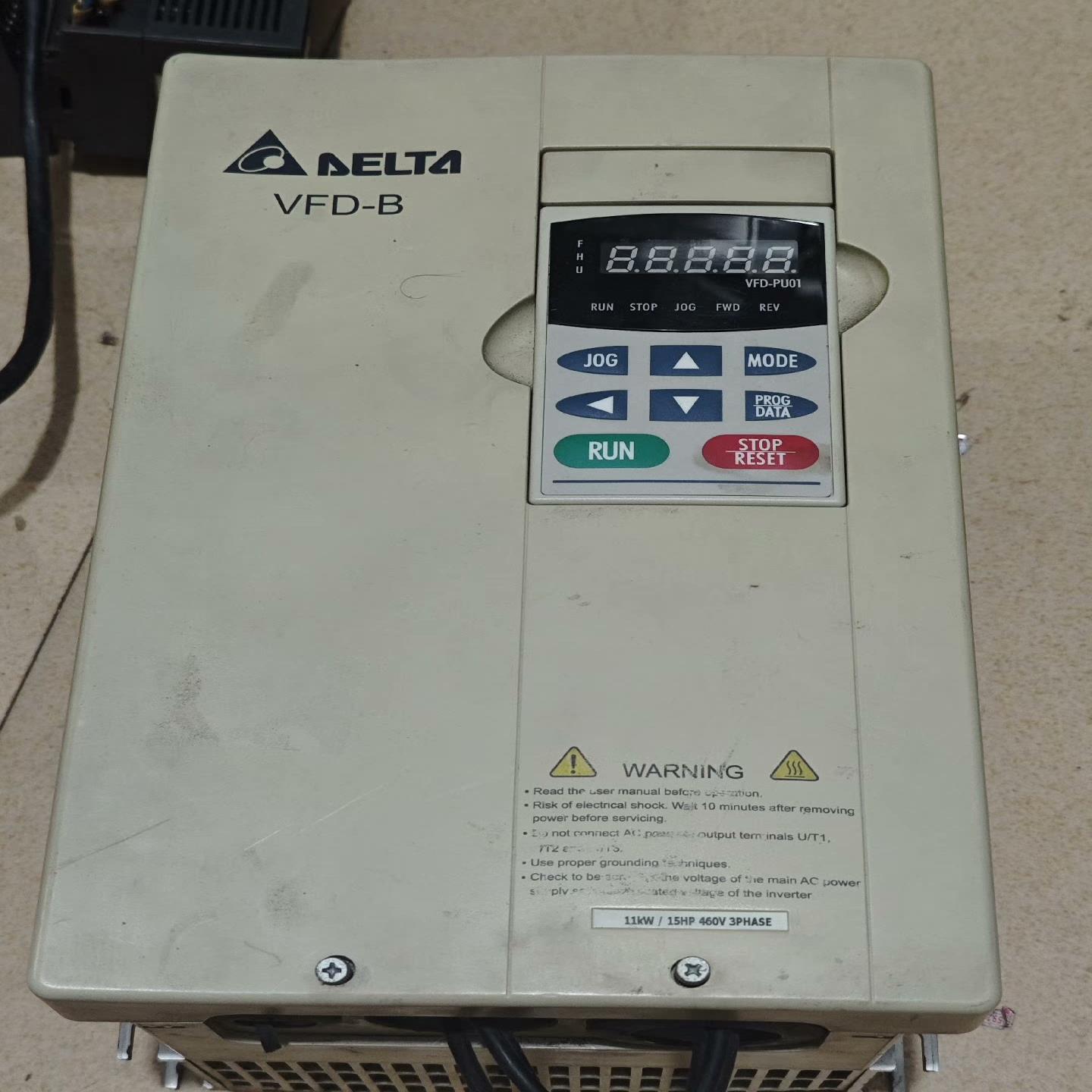 台达变频器VFD011B43A三相380V11KW高性能通{天意设备}