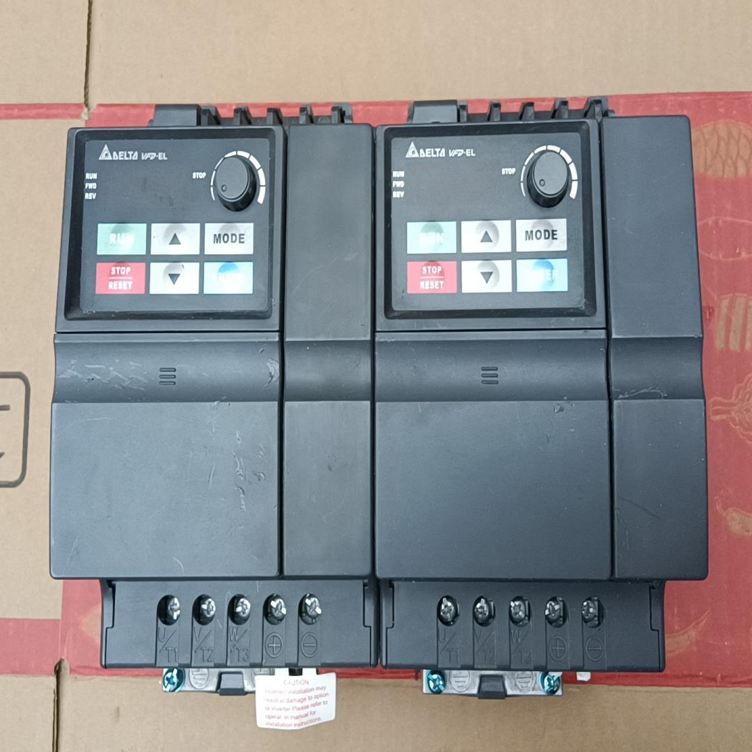 台达EL型220Ⅴ15KW变频器变频器外观如图功能正常{天意设备}