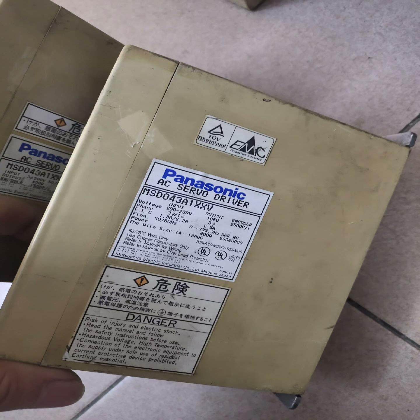 MSD043AXXV或MSD043A1XXE驱动器包好{天意设备}