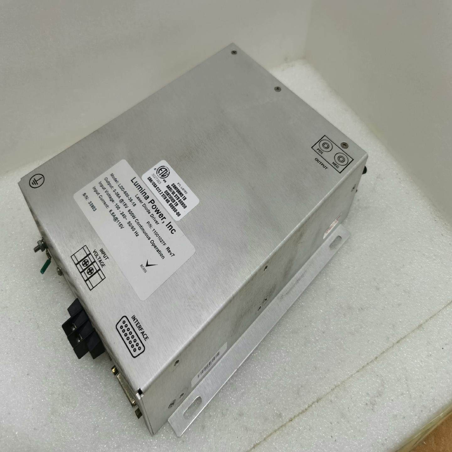 lumina power电源 激光泵浦电源LDD-600-3{天意设备}