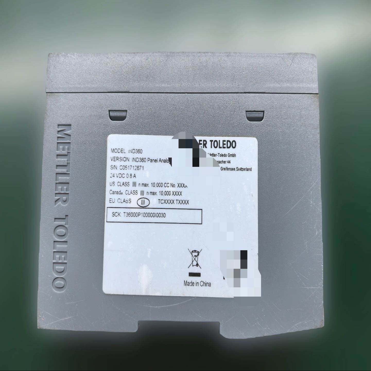 梅特勒托利多拆下来的IND360称重主机功能包好未拆未{天意设备}