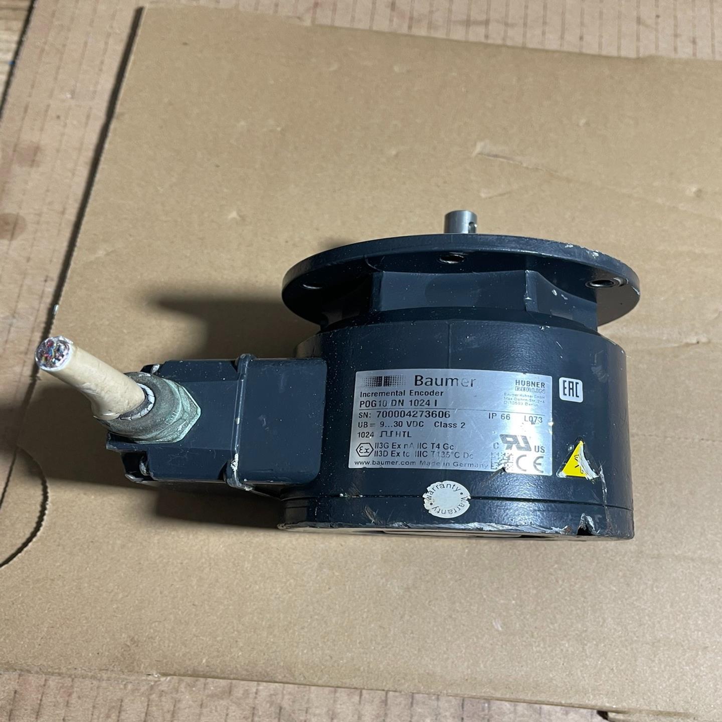 Baumer宝盟编码器POG10DN1024I 外观成色不太{天意设备}