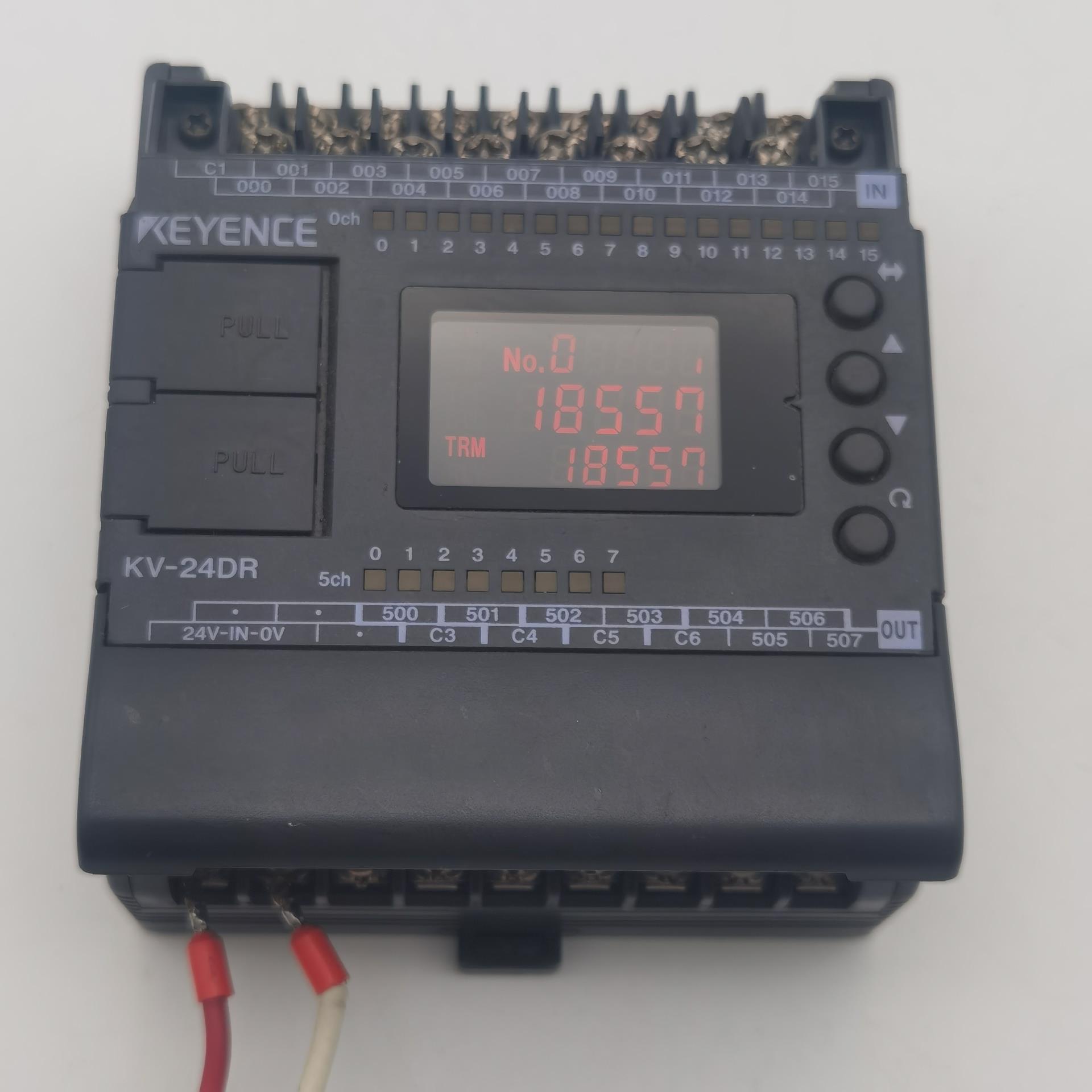 拆机基恩士PLC控制器KB-25DR功能完好{天意设备}