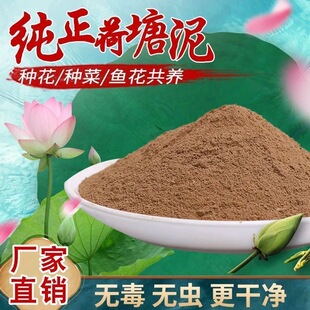 塘泥池塘土荷塘土种植土养花土菜园有机土盆栽纯天然植物土壤通用