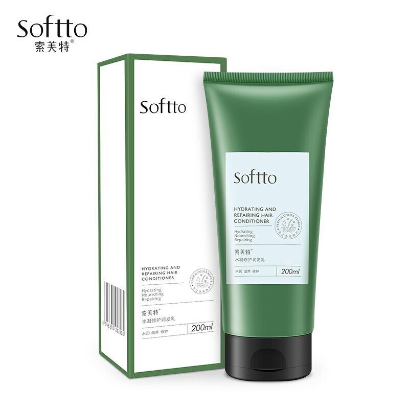 索芙特(softto)水凝修护润发乳护发素柔顺修护发尾脆弱滋养