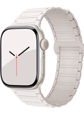 适用米贝迪S12Max海贝熊5G智能学生硅胶儿童35mm手表带苹果s9通用