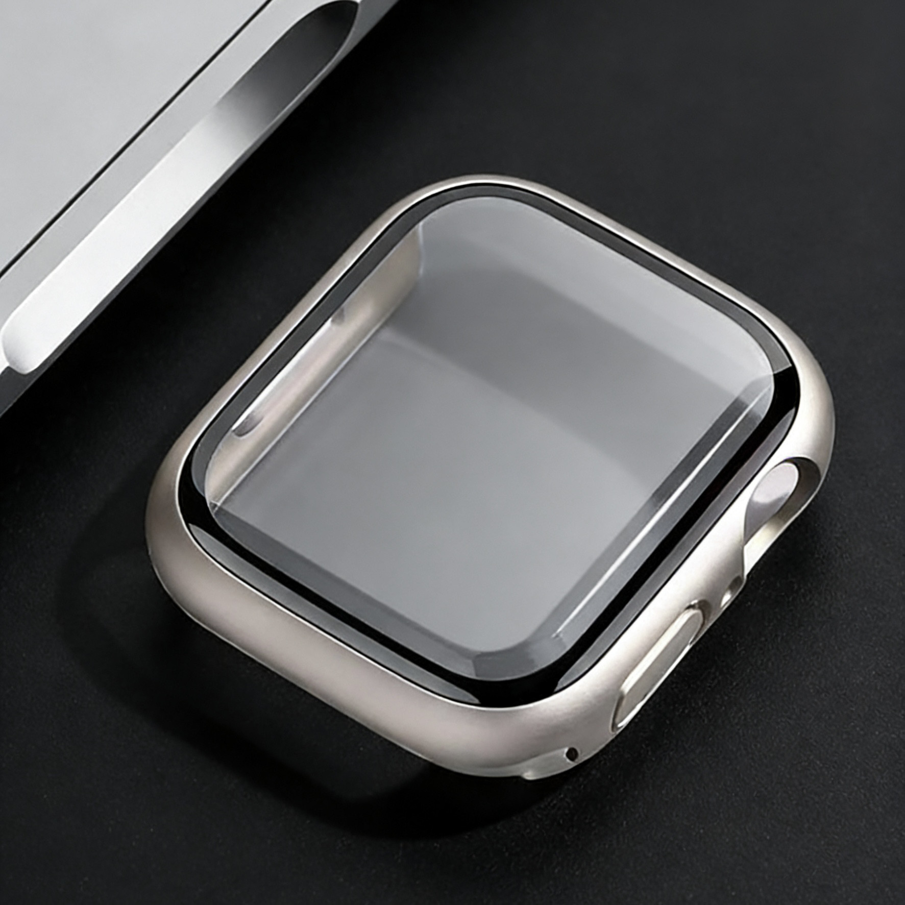 适用苹果手表S11保护壳膜iwatch S10987保护框applewatch保护套SE