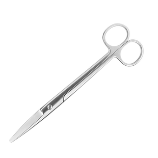 医用组织剪医疗外科手术剪弯头钝头造口袋专用不锈钢剪刀弯剪直剪