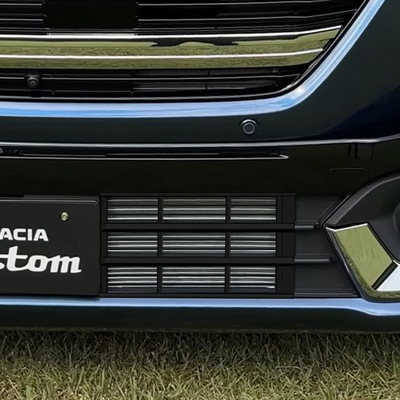 适用24款铃木SPACIA CUSTOM MK94S/MK54S中网格栅保护框外饰