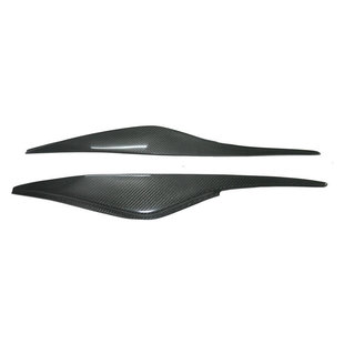 合适于蒙迪欧致胜07-10碳纤维灯眉 MK4专用改装大灯装饰件眼眉贴