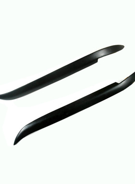 适用于97-03款宝马5系E39改装黑色树脂灯眉 眼眉大灯装饰贴件眉