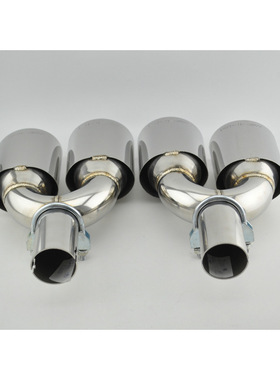 专用奔驰C200/W204汽车改装尾喉C180 C260改c63 AMG四出尾嘴尾喉