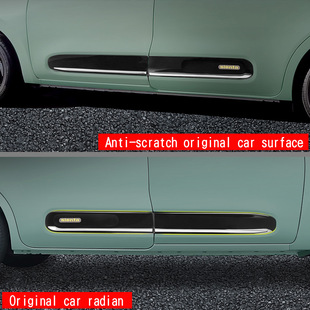 适用于22款丰田SIENTA10系车门侧饰条改装车门装饰配件外饰