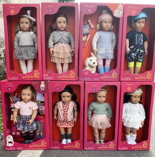 新品OG偶季娃娃新款脸配件美国女孩18寸45厘米眨眼过家家玩具礼物