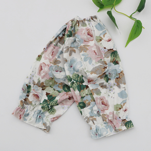 网红全棉护袖套短长款套袖棉衣办公女款荷叶边羽绒服透气时尚