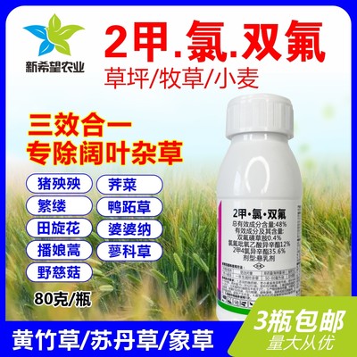 2甲氯双氟农药小麦牧草专用除草