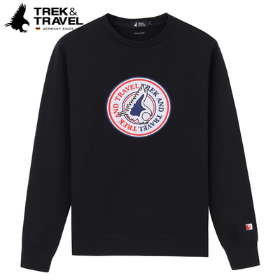 TREKTRAVEL德国飞鹰纯棉男士卫衣