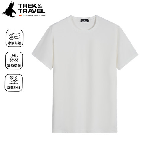 TREKTRAVEL德国飞鹰防晒短袖男式
