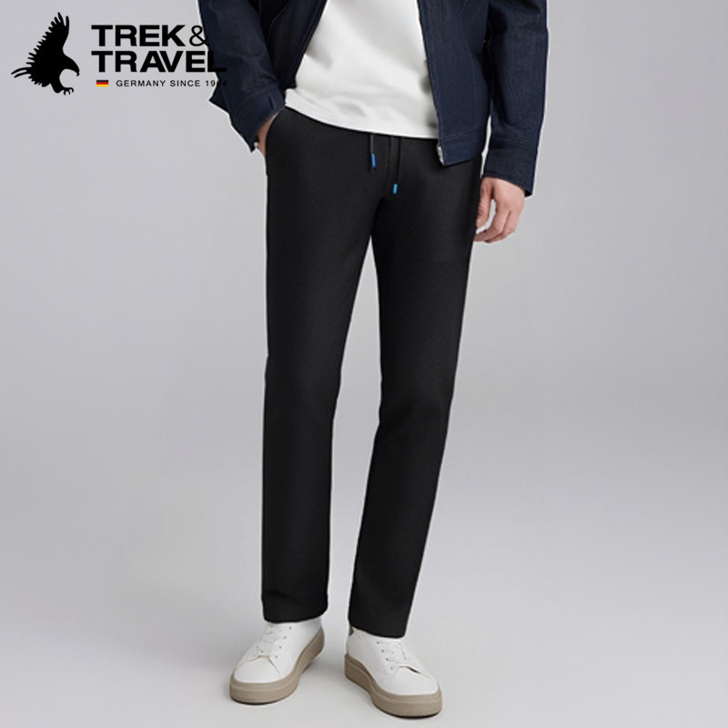 TREKTRAVEL德国飞鹰休闲裤男士春季新款弹力舒适商务休闲运动长裤,男装,休闲裤,淘宝优惠券,粉丝福利购,淘宝优惠卷
