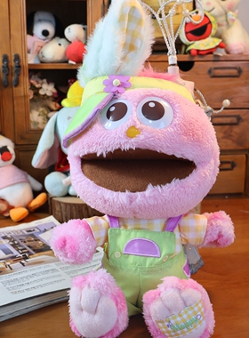 日单正版环球影城25年复活节 芝麻街 moppy 毛绒公仔玩偶