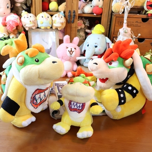 日单正版大阪USJ环球影城任天堂超级马里奥库巴儿子公仔 挂件挂饰