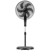 美的电风扇家用18寸机械式可升降摇头大风力落地扇正品FS45-22N