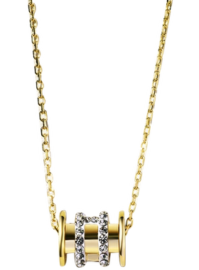 纯银设计感ins冷淡风小蛮腰项链