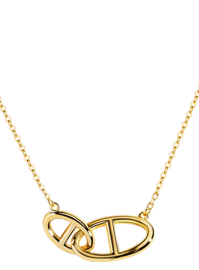 茗琳纯银小众设计感百搭锁骨链