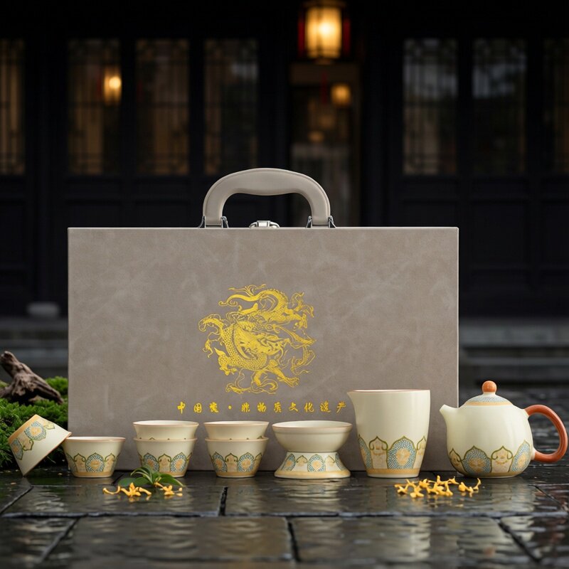 父亲生日送爸爸实用茶具礼盒