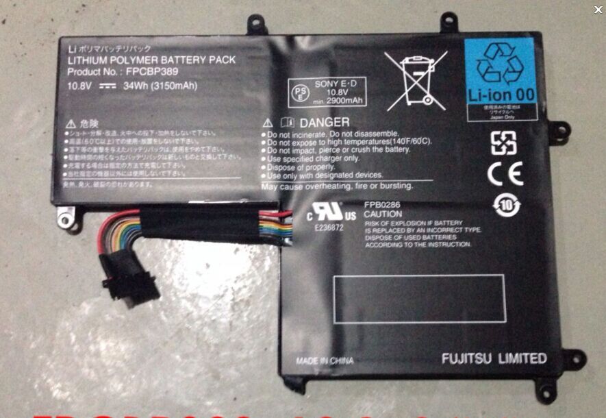 原装 富士通LifeBook Q702 CP588141 FPB0286 FPCBP389 内置电池