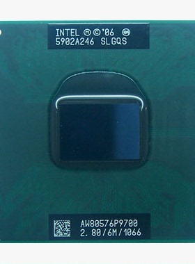 Intel 酷睿2双核 P9700 P9600 P9500 T9400 T9800 T9900笔记本CPU