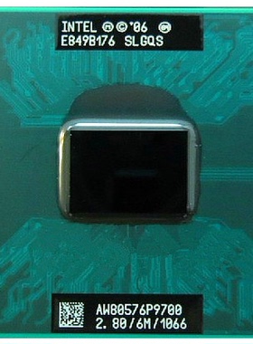 P9700 2.8G 6M 原装正式版 笔记本CPU Y450 Y550 T400 R400升级