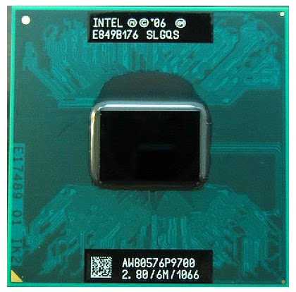 P9700 2.8G 6M 原装正式版 笔记本CPU Y450 Y550 T400 R400升级