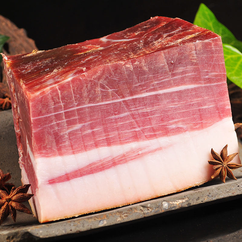 宣威火腿云南特产农家自制老火腿块肥瘦整块土猪腊肉2年火腿500g