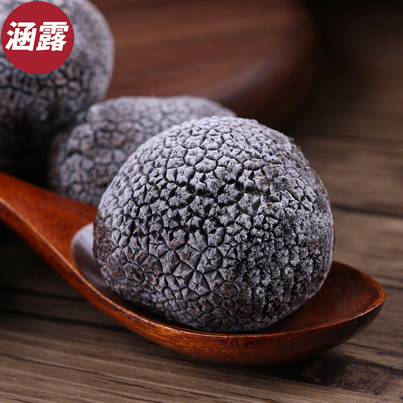 黑松露菌冷冻速冻冰鲜野生成熟松露云南特产高黎贡山猪拱菌500g