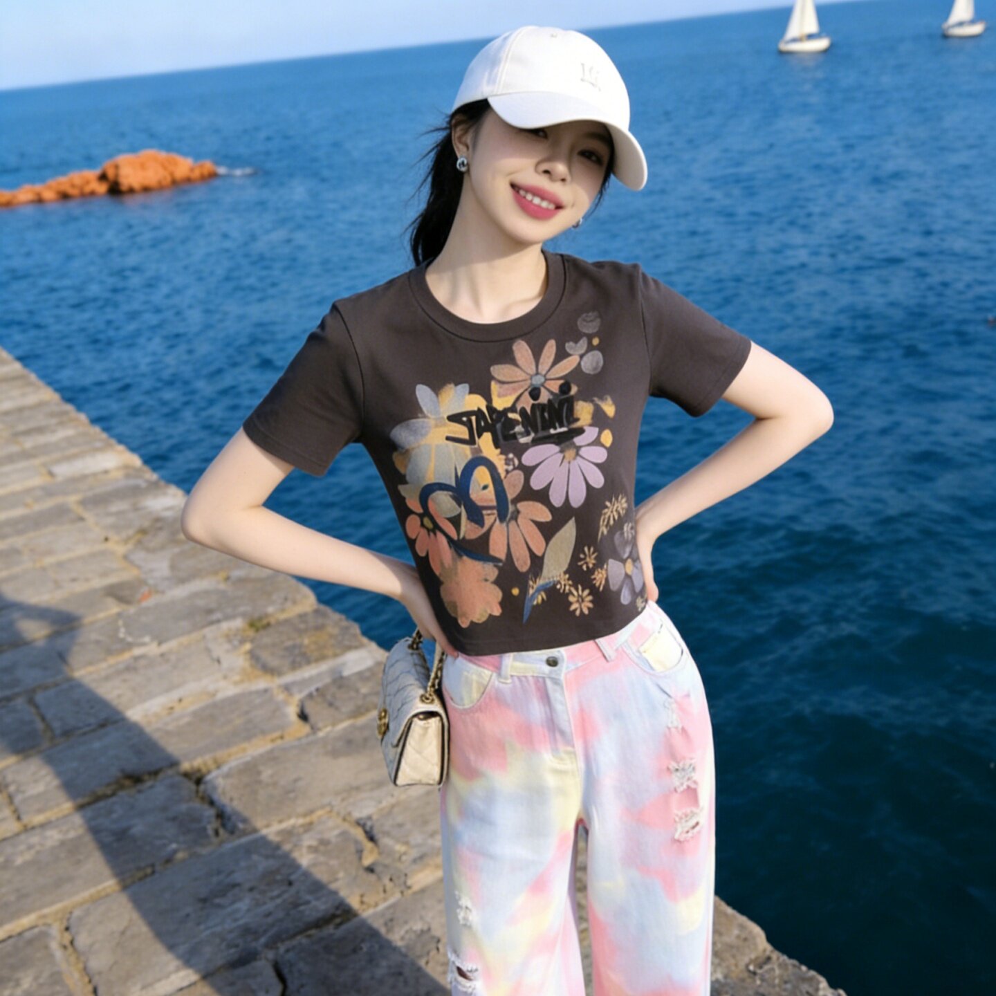 短袖T恤女夏季短款半袖衫上衣潮