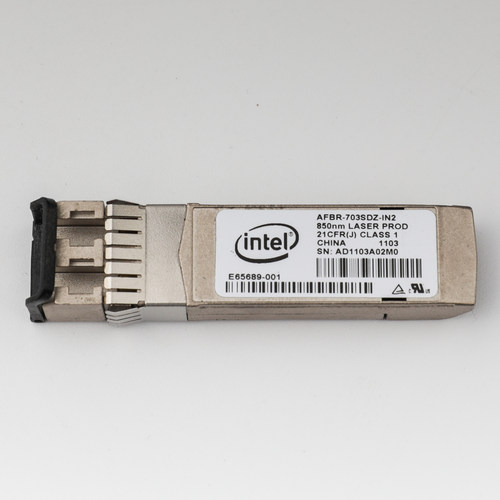 英特尔 Intel AFBR-703SDZ-IN2 550M 10G 850nm SFP+ dual LC