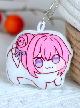 doro桃乐丝钥匙扣搞怪挂件nikke胜利女神书包挂饰毛绒玩偶小抱枕