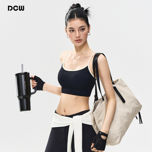 dcw普拉提训练内搭瑜伽吊带背心