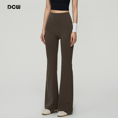 DCW微喇瑜伽裤女高腰收腹紧身显瘦健身长裤跑步普拉提训练运动裤