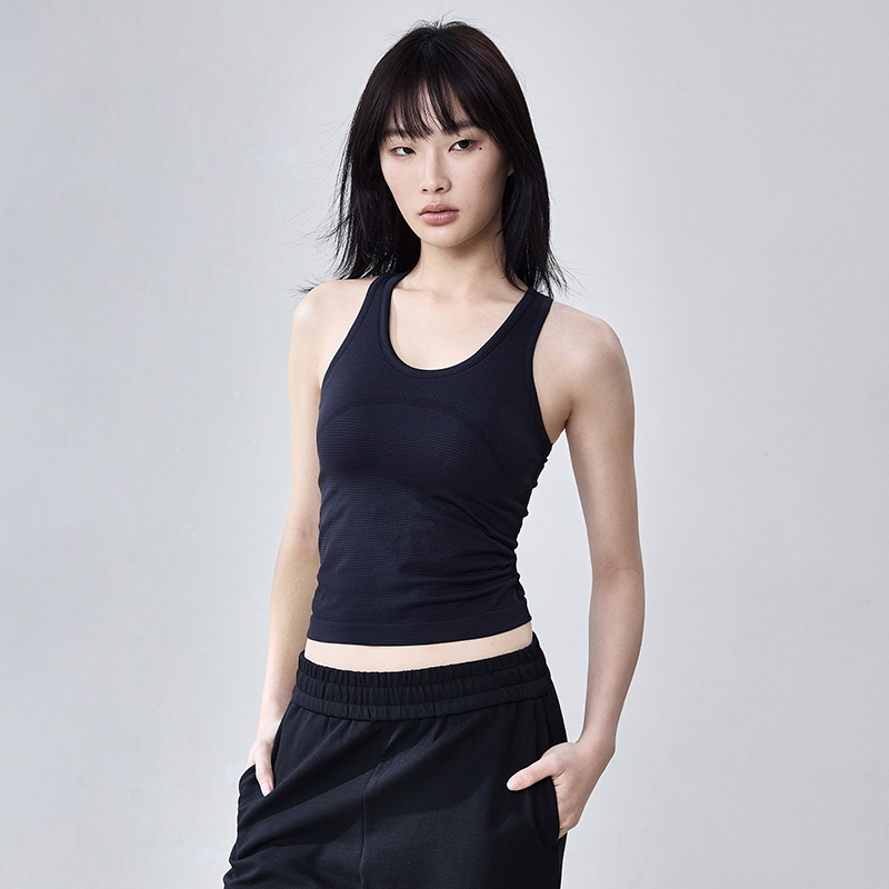 dcw轻薄凉感带胸垫瑜伽健身背心