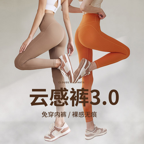 DCW瑜伽裤女高腰提臀健身运动裤